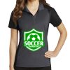 Women's Colorblock Micropique Sport Wick ® Polo Thumbnail