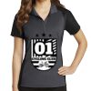 Women's Colorblock Micropique Sport Wick ® Polo Thumbnail
