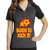 Women's Colorblock Micropique Sport Wick ® Polo Thumbnail
