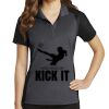 Women's Colorblock Micropique Sport Wick ® Polo Thumbnail
