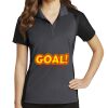 Women's Colorblock Micropique Sport Wick ® Polo Thumbnail