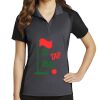 Women's Colorblock Micropique Sport Wick ® Polo Thumbnail