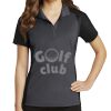 Women's Colorblock Micropique Sport Wick ® Polo Thumbnail