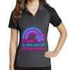 Women's Colorblock Micropique Sport Wick ® Polo Thumbnail